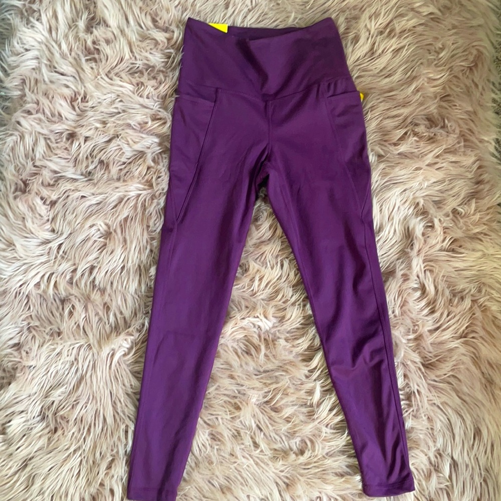 Danskin high rise legging S purple